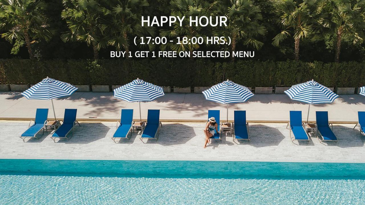 Seabed Grand Hotel Phuket - Sha Extra Plus Kültér fotó Happy hour at a pool