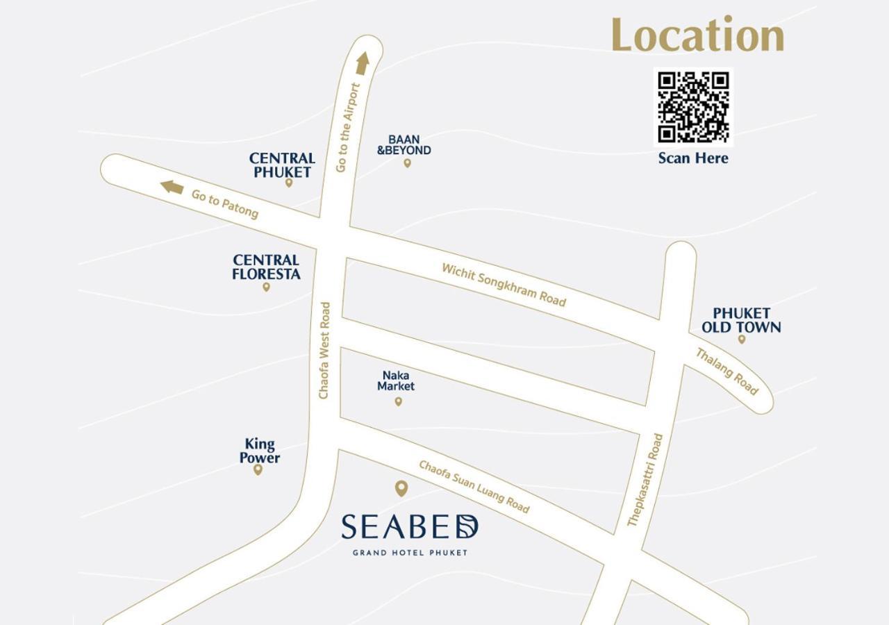 Seabed Grand Hotel Phuket - Sha Extra Plus Kültér fotó Location of Seabees